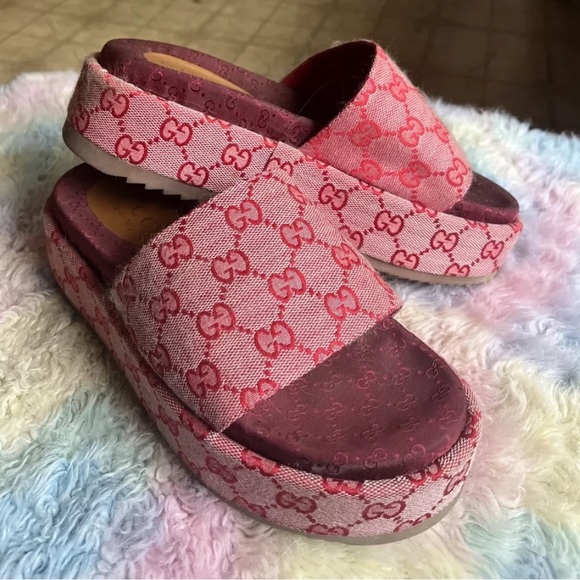 Gucci platform slides - Picture 2 of 5